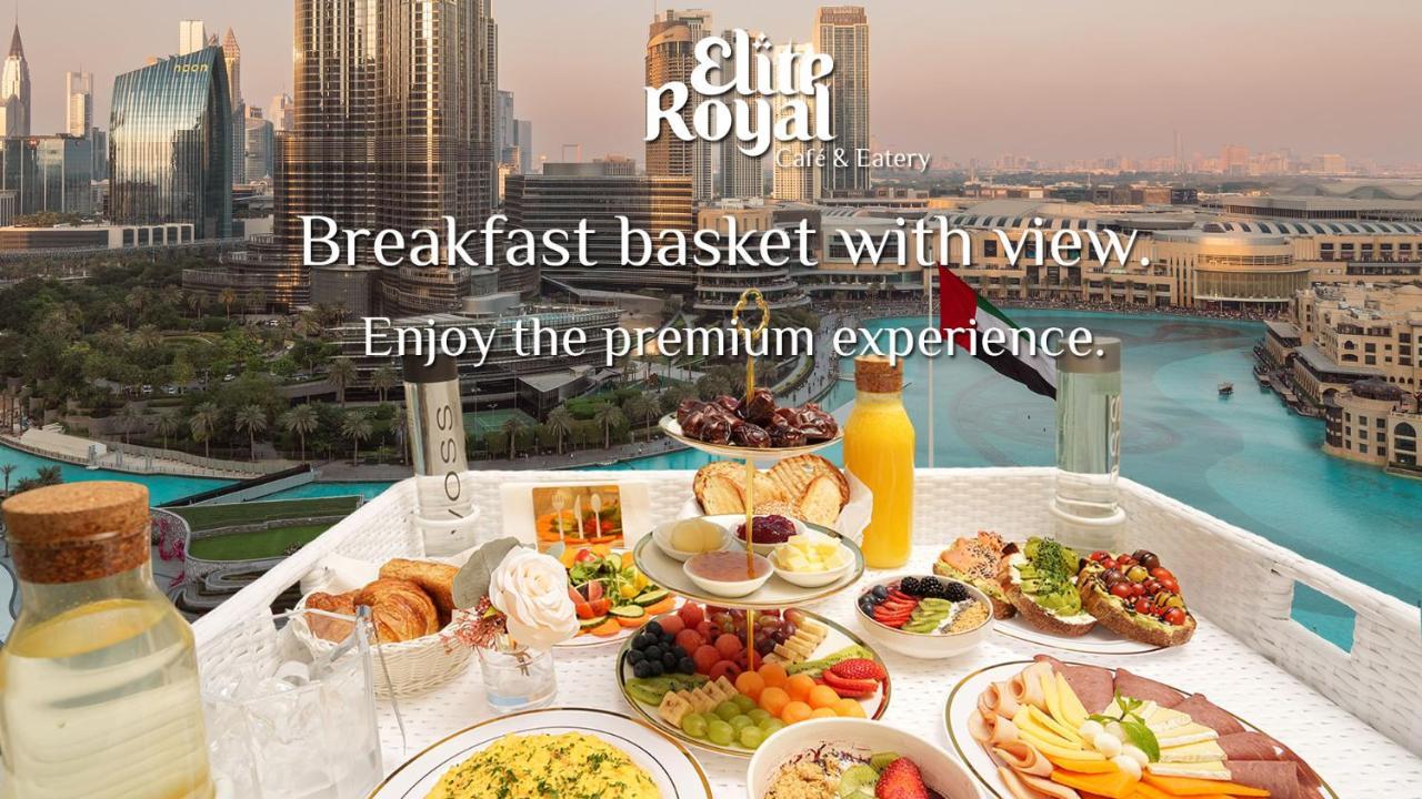 Elite Royal Apartment - Full Burj Khalifa & Fountain View - Opal - 2 Bedrooms Plus 1 Open Bedroom Without Partition Дубай Экстерьер фото