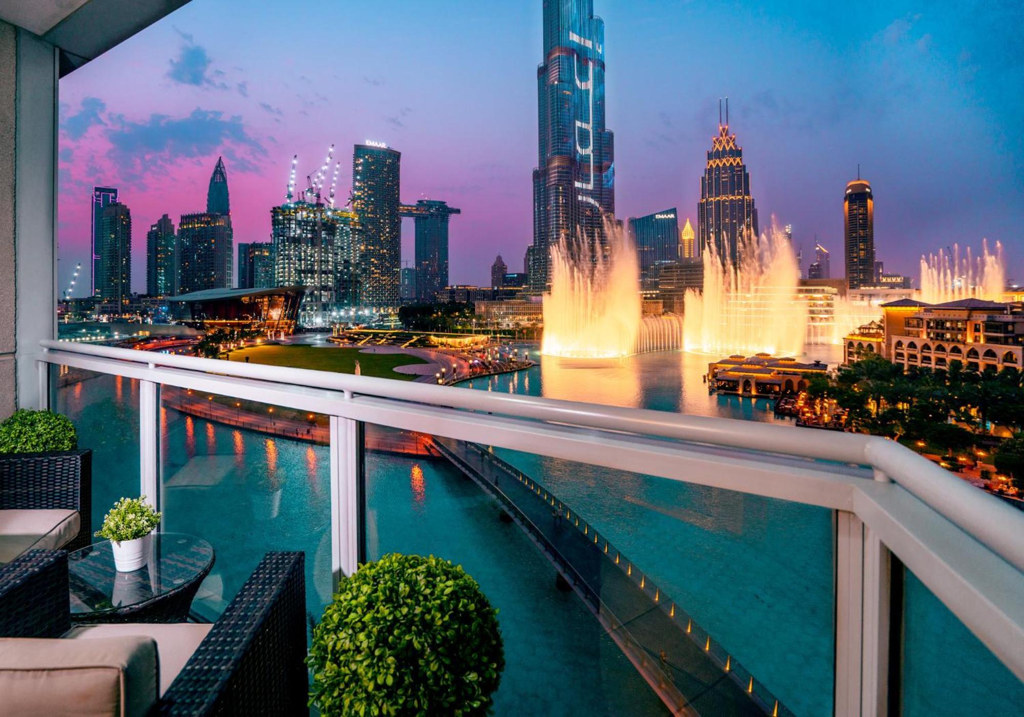 Elite Royal Apartment - Full Burj Khalifa & Fountain View - Opal - 2 Bedrooms Plus 1 Open Bedroom Without Partition Дубай Экстерьер фото
